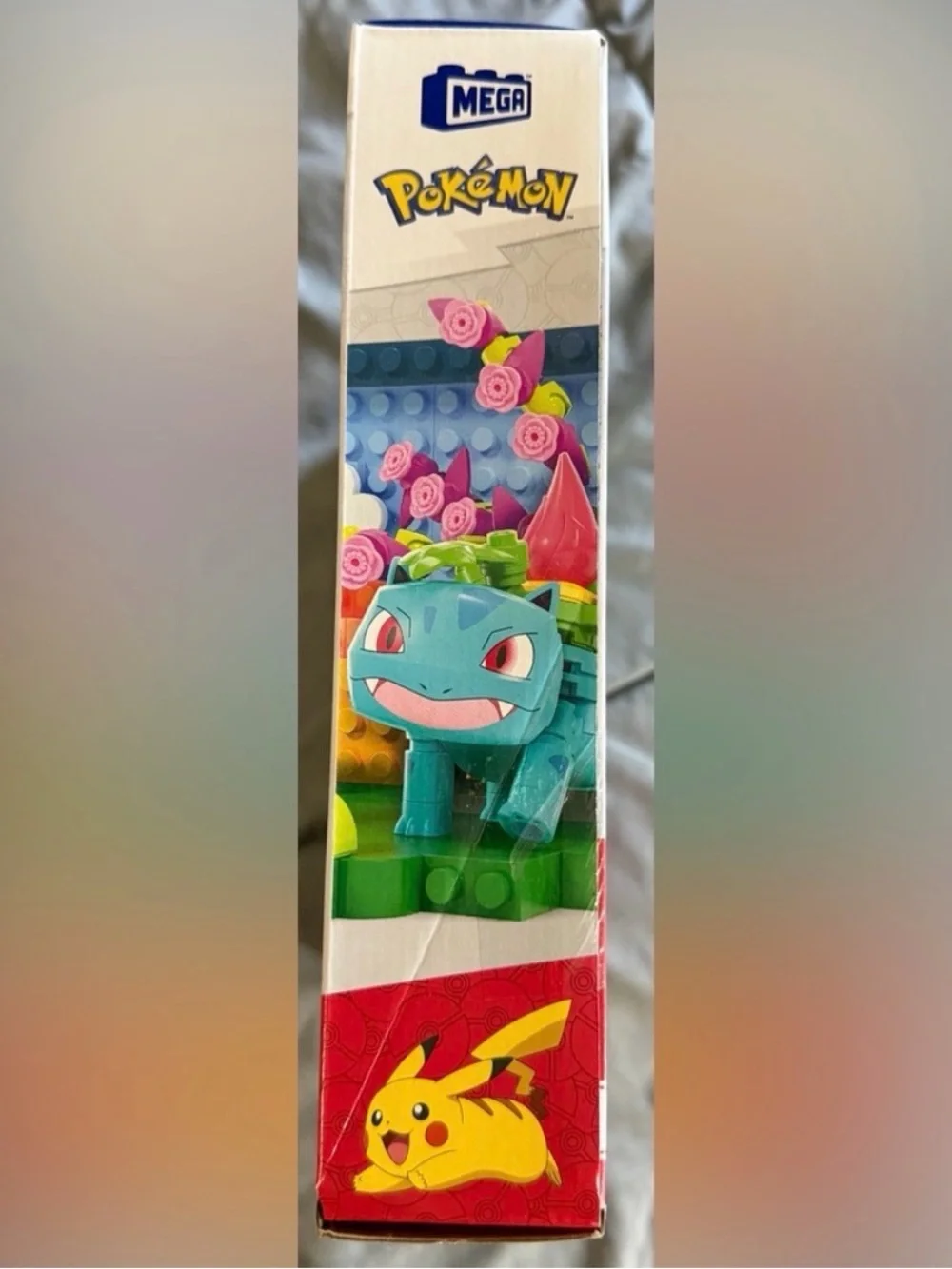 Kids Toy - Bulbasaur Park Scene Building Set (Pink, Green)